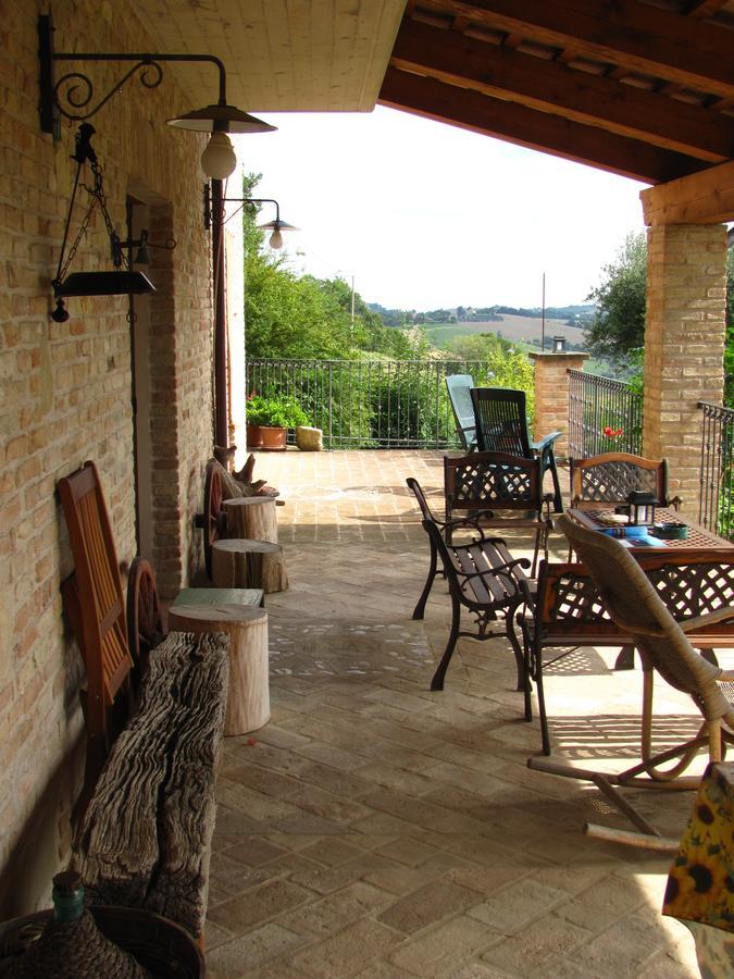 Bed and Breakfast Agriturismo Bacchiocchi Orciano di Pesaro Exteriér fotografie
